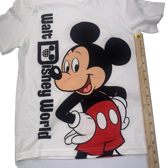 Walt Disney World Mickey Mouse Front Back Shirt Kids NWOT Rare Sold Out - Picture 4 of 15